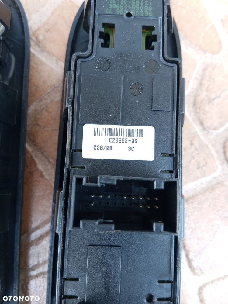 PEUGEOT 207 CC panel przełącznik szyby - 3