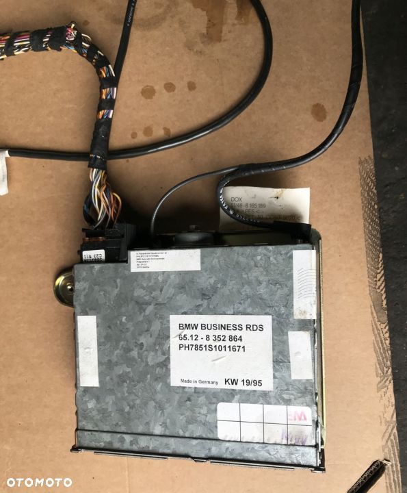 RADIO BMW BUSINESS RDS 8352864 TUNER KOMPLET E39 - 1