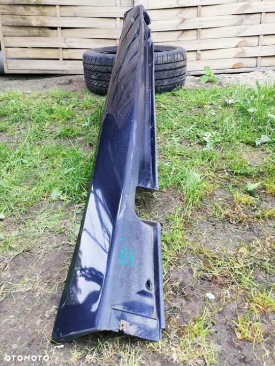 BMW E65 LIFT LISTWA PROGOWA LEWA MONACOBLAU METALL - 1