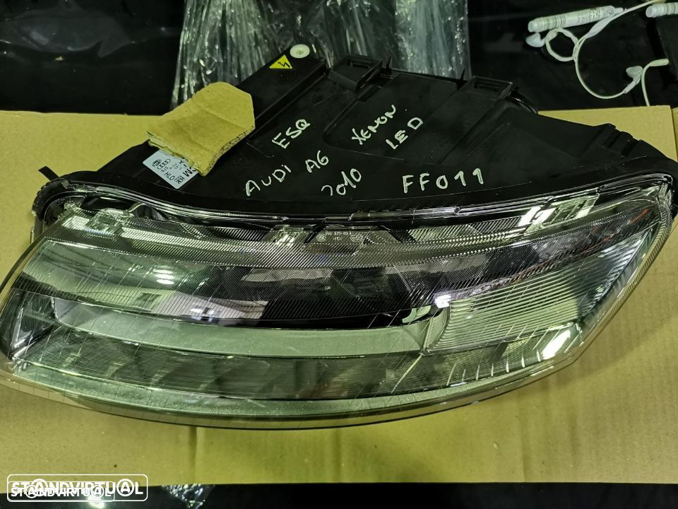 AUDI A6 C6 FAROL ESQ XENON / LED - FF011 - 12