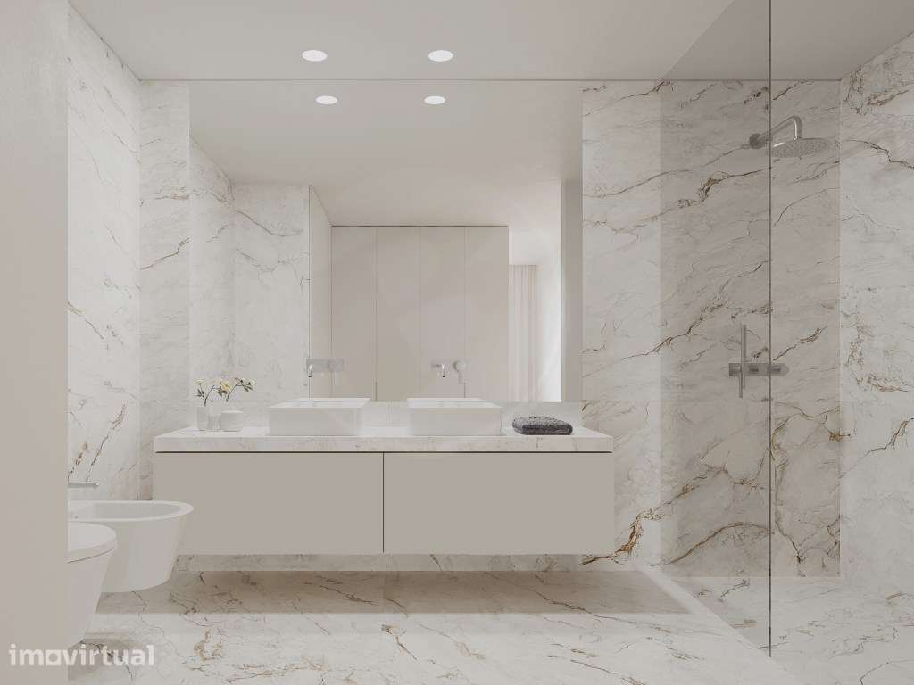 T3 Novo e Luxuoso em 1ª Linha de Mar em Vila do Conde - Grande imagem: 4/25