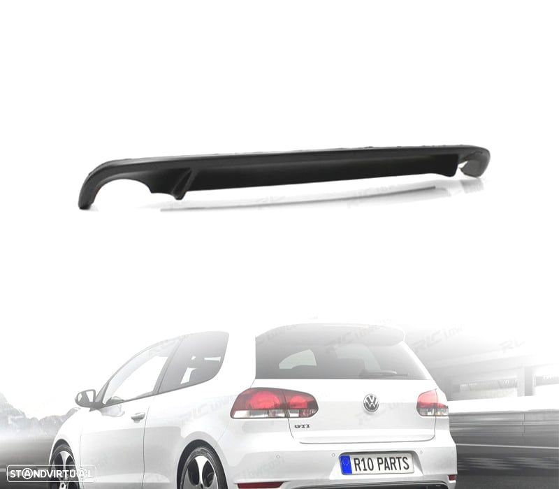 DIFUSOR VOLKSWAGEN VW GOLF 6 LOOK GTI - 1