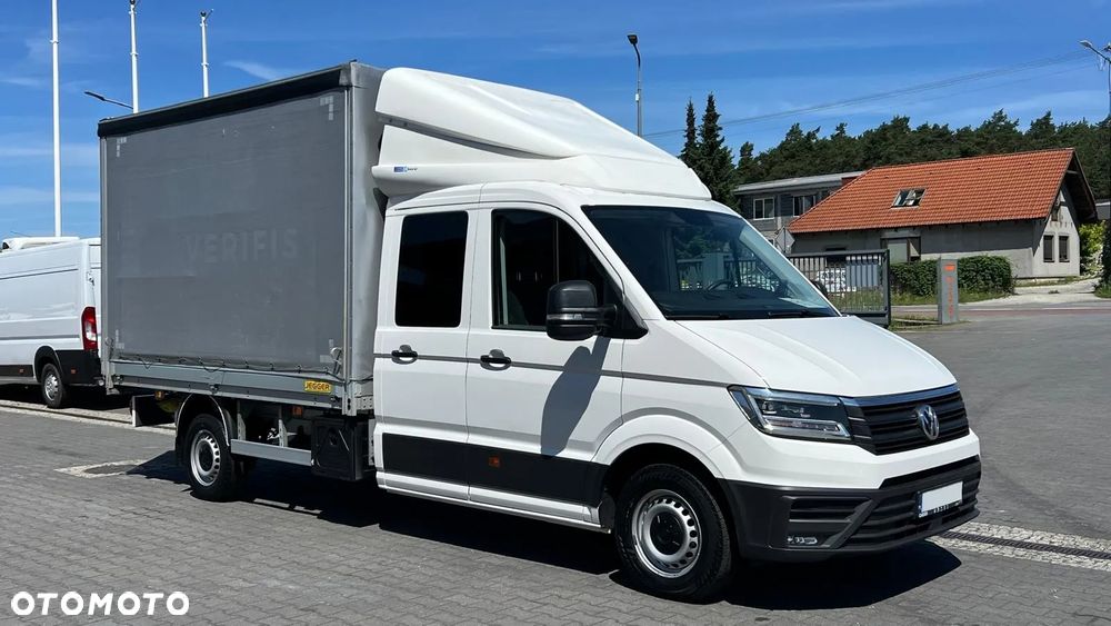 Volkswagen Crafter Doka Brygadówka 6-miejsc + Skrzynia Dł.: 3,52m Salon PL - 5