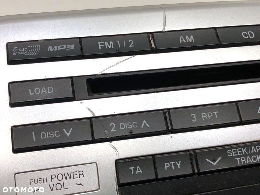 RADIO  MAZDA 5 (CR19) 2005 - 2010 1.8 (CR19) 85 kW [116 KM] benzyna 2005 - 2010 CC6079EG0 - 2