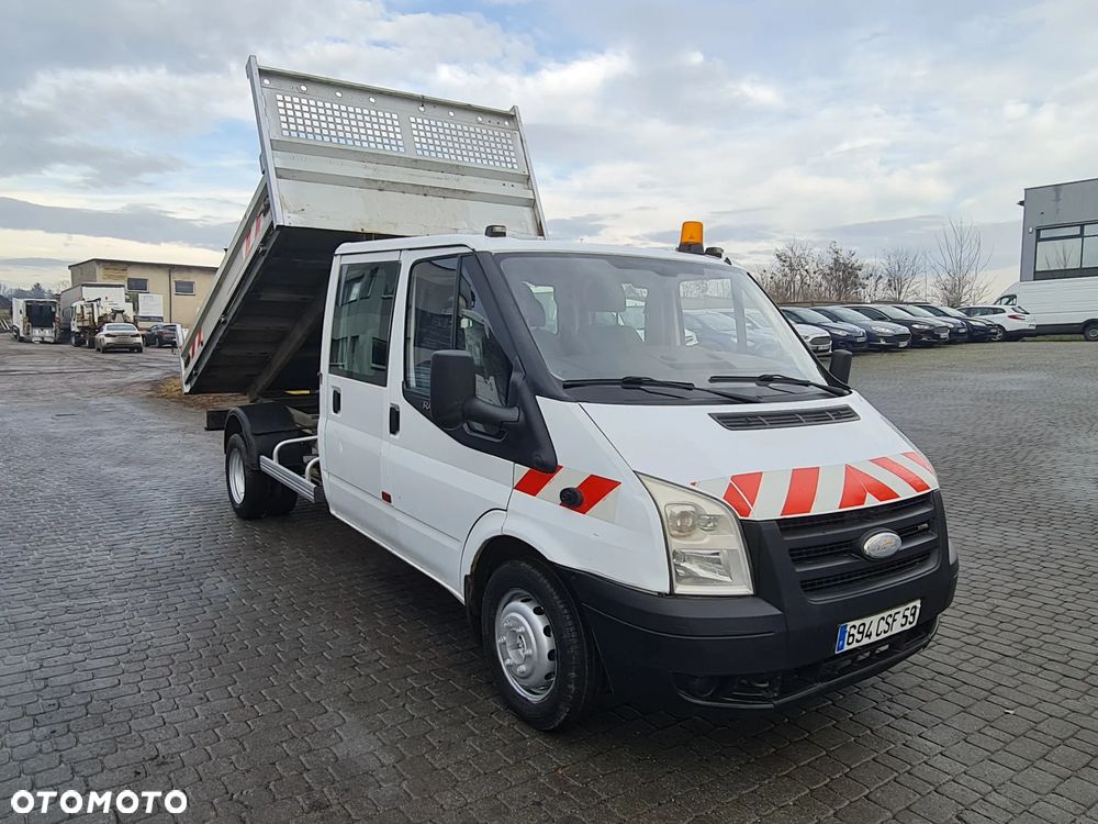 Ford Transit 2007r. Tylko 108tyś km Wywrotka Brygadówka Na Bliźniaku Dobelkabina Doka - 3