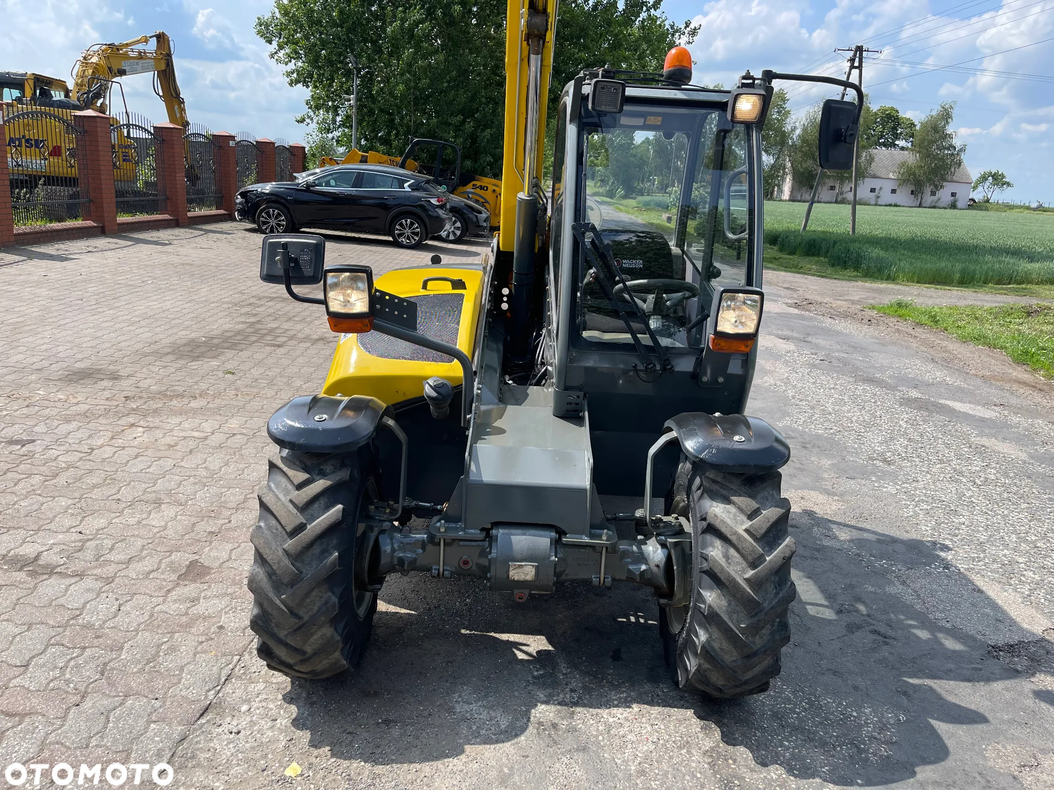 Wacker Neuson Ładowarka teleskopowa Wacker Neuson TH 412 Rok 2019 Jak nowa Szeroka 1.50 M BRUTTO Kompaktowa - 11