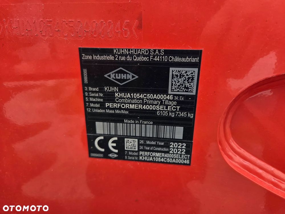 Kuhn Performer 4000 - 15