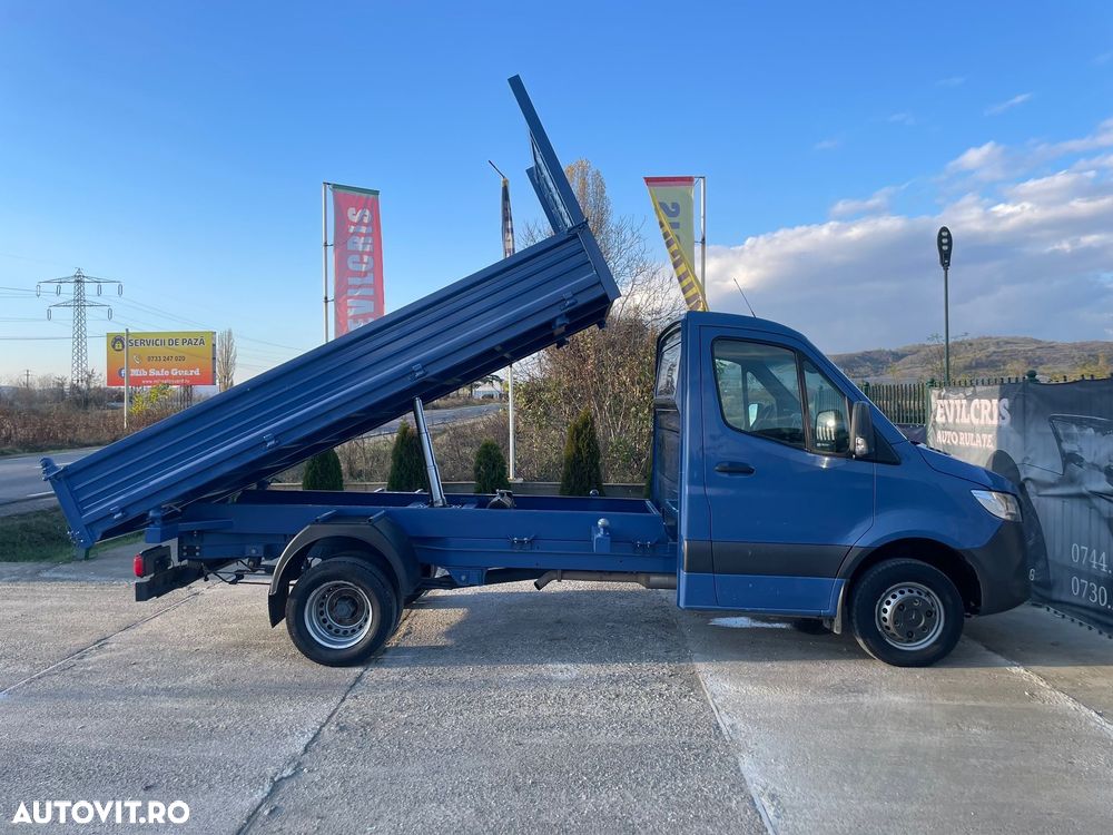 Mercedes-Benz Sprinter BASCULABIL AXA DUBLA SPATE Bena 3.8 m - 3