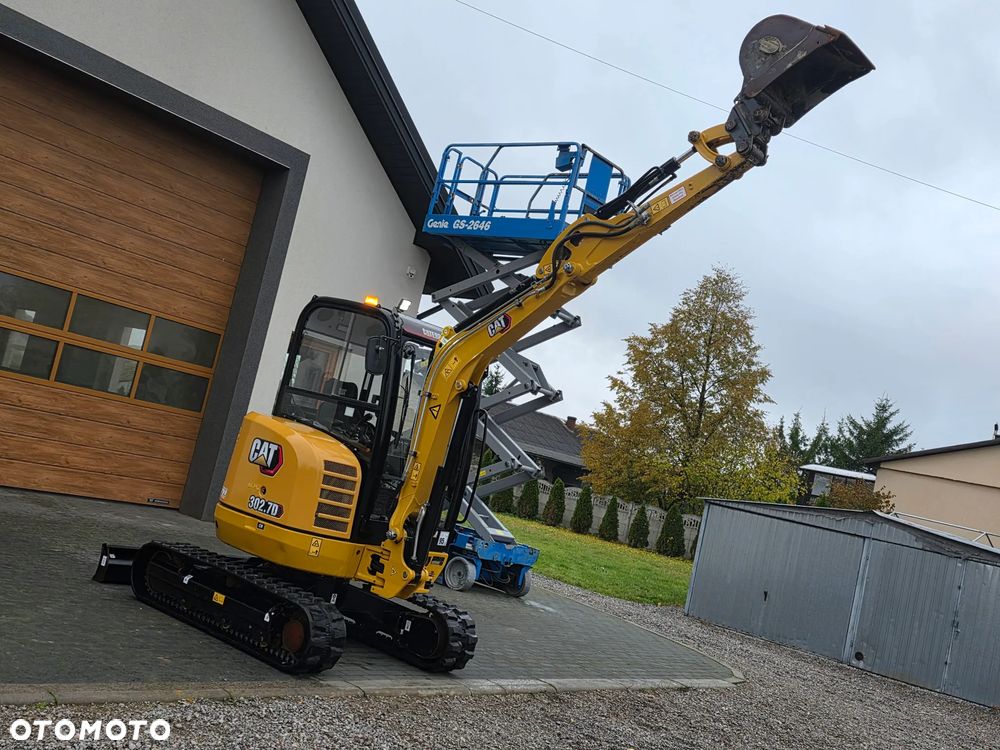Caterpillar Caterpillar CAT 302.7 D CR mini koparka szybkozłącze 3 łyżki piękna serwisowana 1 wł JCB - 39