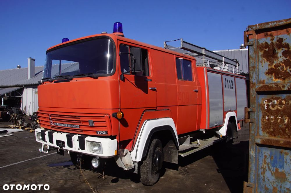 Auto na części - Magirus-Deutz 170D11 FA 8.4 188 KM F6L413 1978R Silnik Skrzynia Drzwi Zabudowa Pompa Szyba Lampa Lusterko Deska Kokpit Licznik Fotel - 8