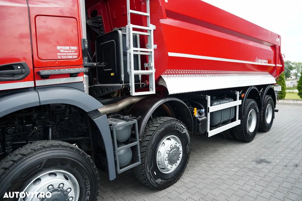 Mercedes-Benz AROCS 4145 / 8x8 / BASCULATOR SPATE / KH-KIPPER / EURO 6 - 17