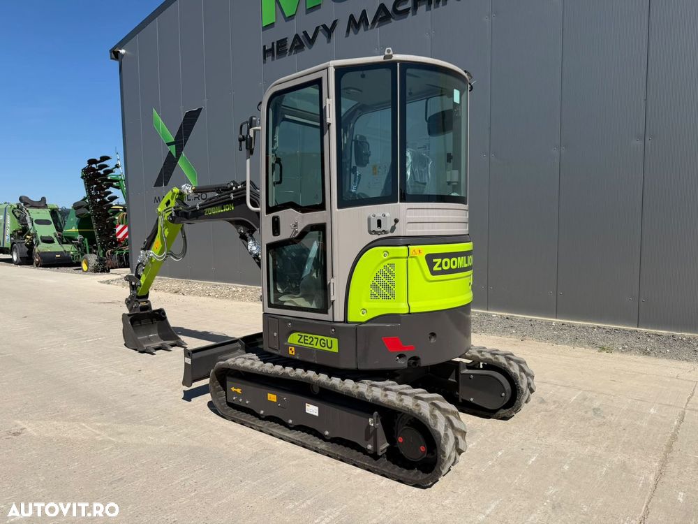 Zoomlion ZE27GU Miniexcavator - 4