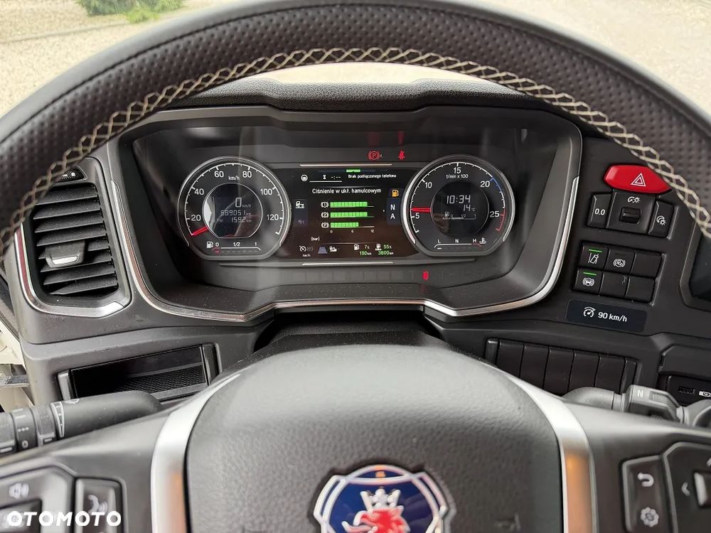 Scania R 450 / STANDARD / 21-22R./ SALON / RETARDER / MOCNO DOPOSAŻONA / FULL LED / VIRTUAL / STAN FABRYCZNY / SALON POLSKA / - 32
