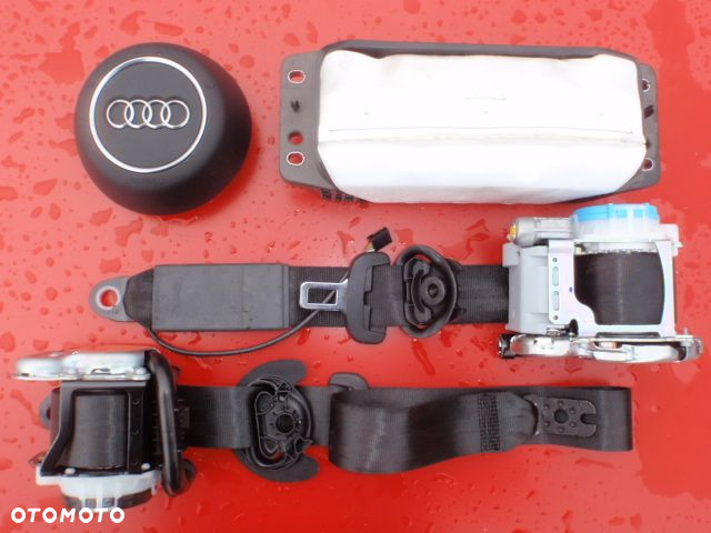 AUDI TT 8S R8 RS AIRBAG PODUSZKA POWIETRZNA KIEROWCY SKÓRA SKÓRZANA oryginalna NOWA NEW NEU NEV Raz2 - 4