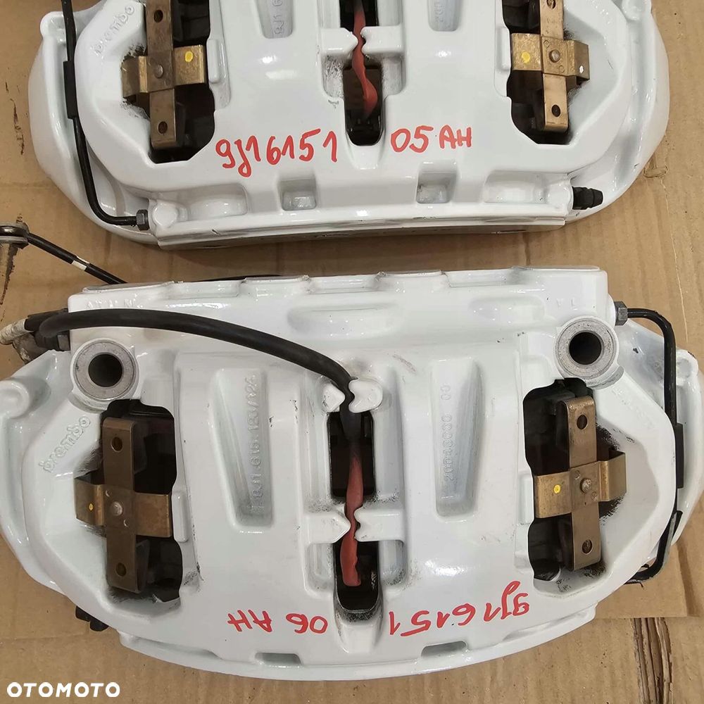 porsche taycan 9j1 zaciski lewy lub prawy przód hamulce komplet - 2