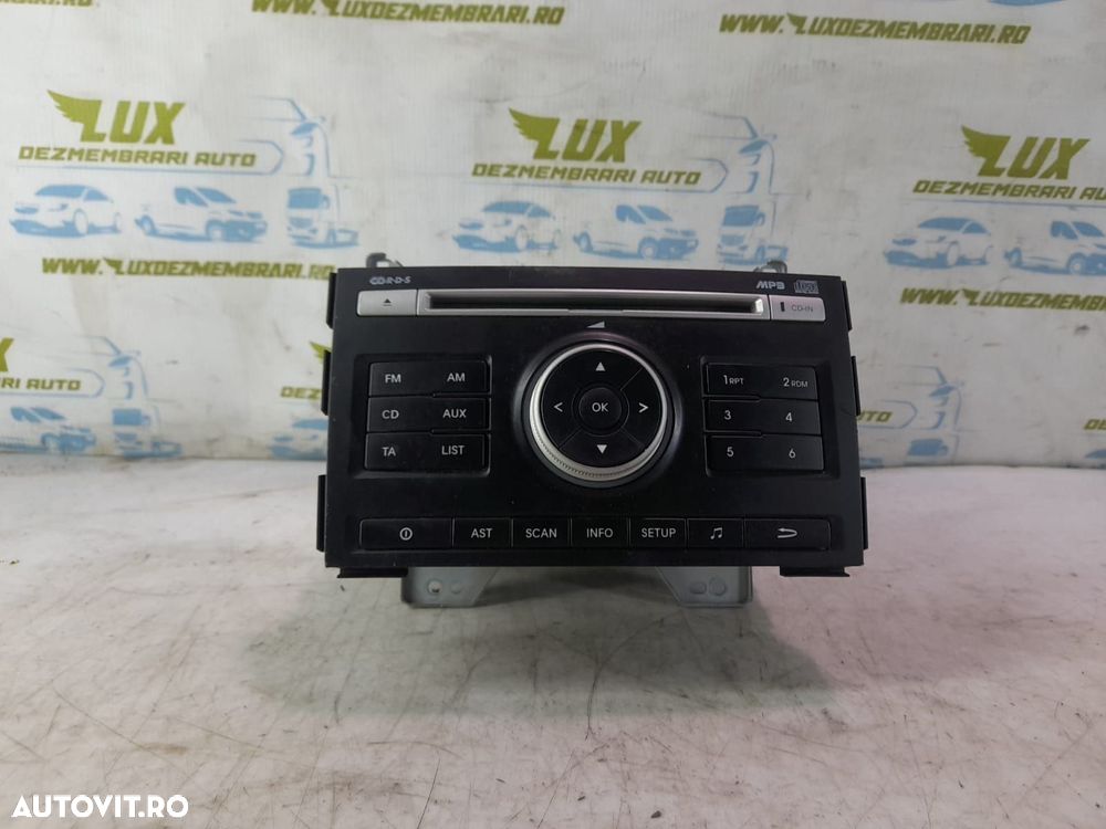 Radio cd player 96160-1h000 Kia Ceed 1 [facelift] [2010 - 2012] 1.6 b - 1