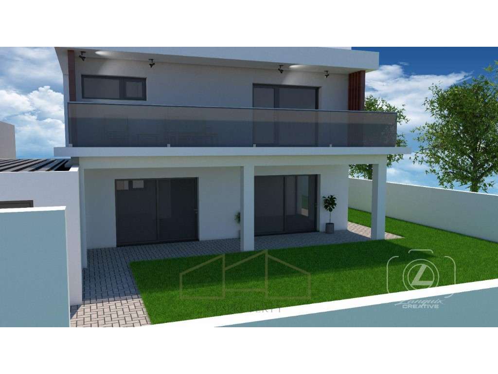 Terreno com projecto aprovado na Charneca da Caparica - Grande imagem: 3/7