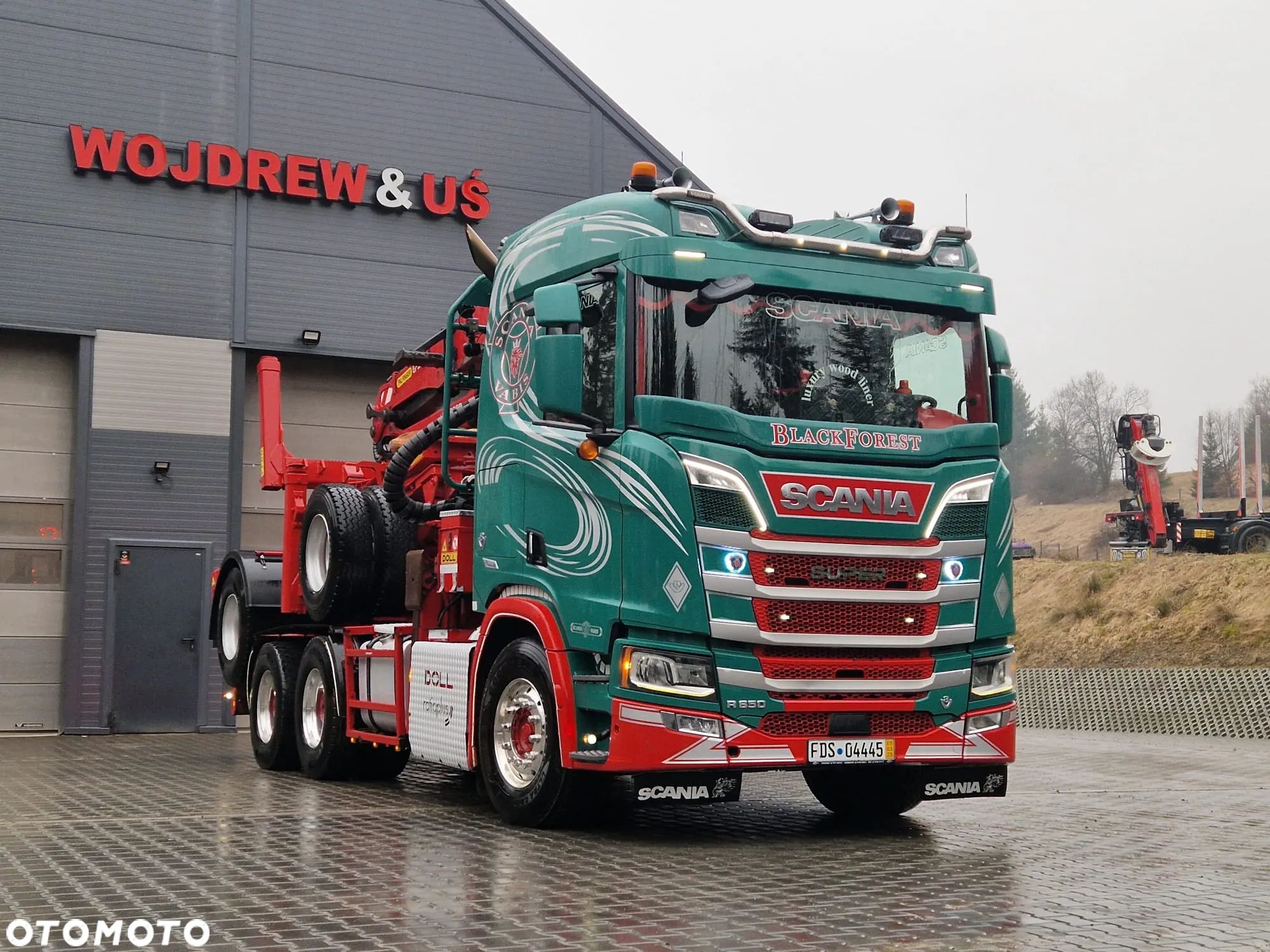 Scania Do drewna drzewa lasu doll - 1