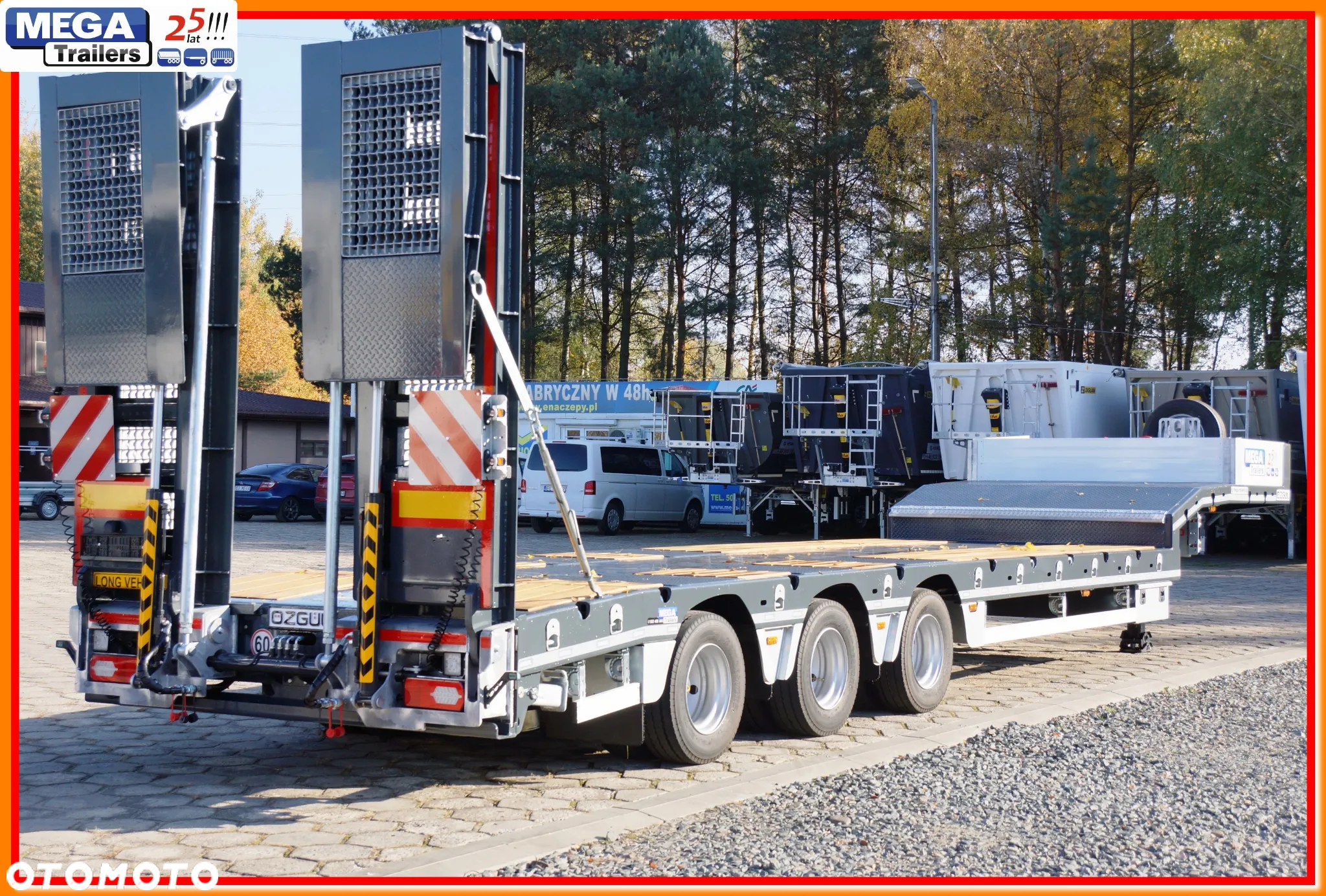 Mega SEMIK 3-osie,  do ciągnika 6x4,  ład. 46 Ton HOMOLOGACJA COC (UE) !!! - 10
