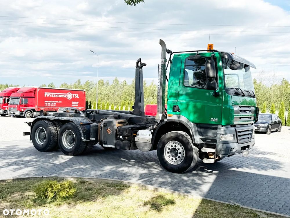 DAF CF 85.460 / 6X4 / MANUAL / PEŁNY RESOR / HAKOWIEC MEILLER 20 000 KG / Z NIEMIEC / IDEALNY - 9