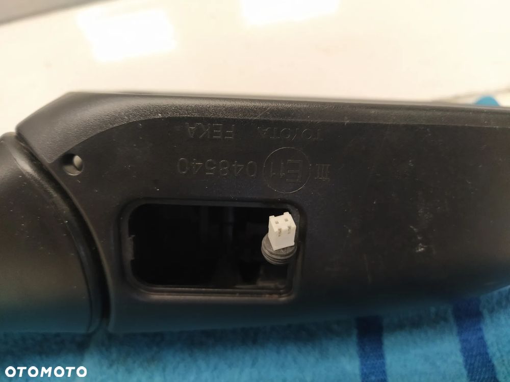 TOYOTA C-HR CHR LUSTERKO ZEWNĘTRZNE PRAWE 11 PIN CZUJNIK MARTWEJ STREFY ORYGINAŁ - 9
