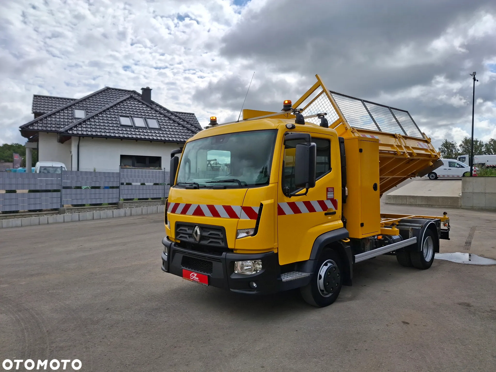 Renault D7.5 Wywrotka Kipper 3 Strony Hak Euro 6 2015r 3 Miejsca Skrzynia Dzielone Burty Bliźniak 7500 KG - 29