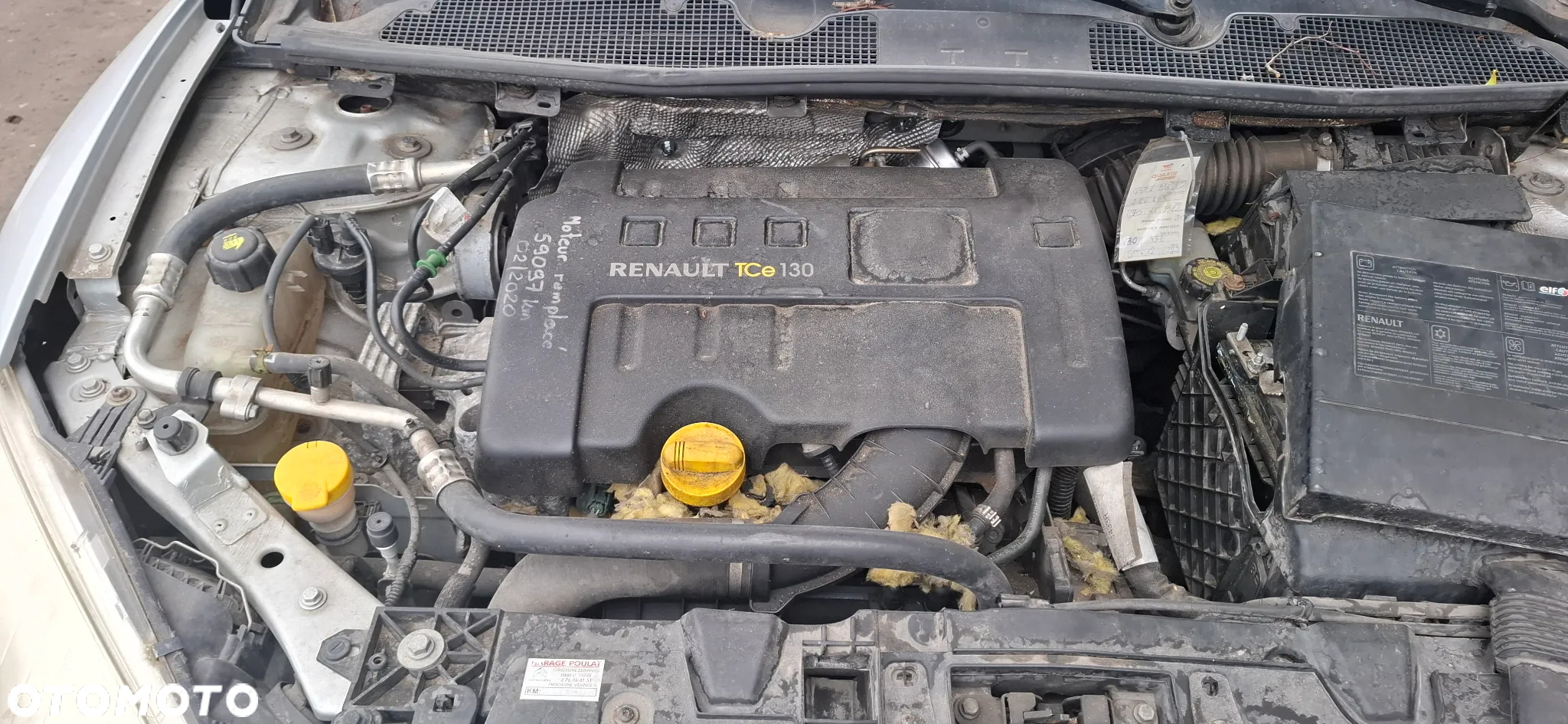 Renault MEGANE III Coupe 1,4 b  kod silnika H4J 700 na części - 3