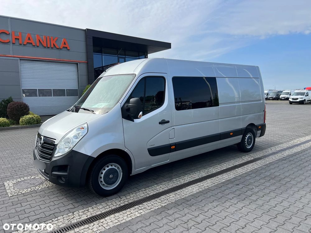 Opel Movano 170 CDTI L3H2 Brygadówka Doka Maxi 7-miejsc Salon PL