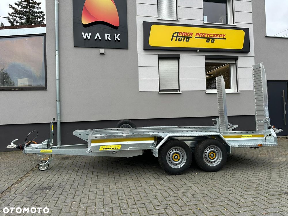 Wark 35/31 Przyczepa Podkoparkowa 370X180 CM, DMC 3500 KG z najazdami aluminiowymi - 2