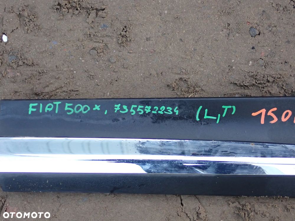 FIAT 500X LISTWA DRZWI LEWY TYŁ 735572234 - 3