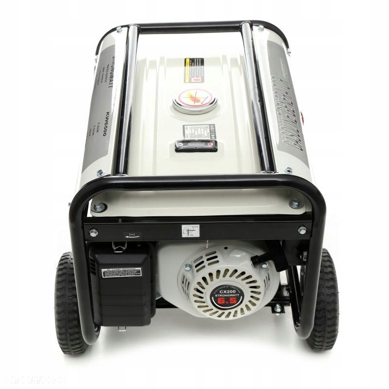 AGREGAT PRĄDOTWÓRCZY GENERATOR PRĄDU 2500W 12/230/380V NA KÓLKACH KRAFDELE - 5