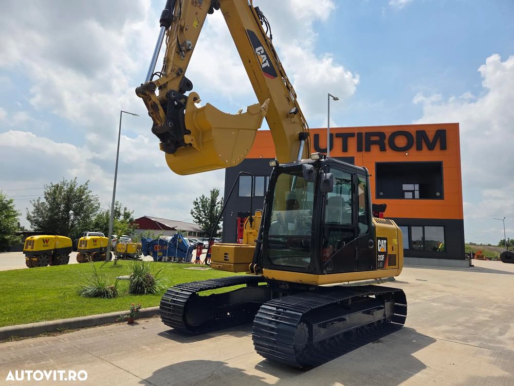 Caterpillar CAT 313F, 2018, 3.980h, CUPLA RAPIDA hidr, cupa NOUA, instalatia picon pe brate, camera spate, camera dreapta, motor CAT 115CP, posbilitate leasing 3 ani, STARE FOARTE BUNA produs in Japonia, PROMOTIE 59.900 EUR+Tva - 14