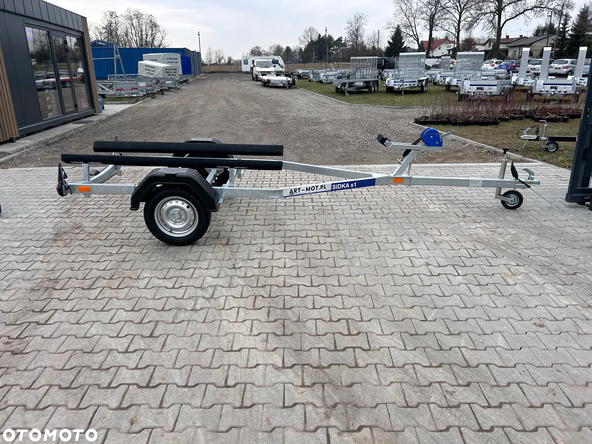 Inny Przyczepa pod SKUTER WODNY / DOSTAWA! / SZYBKIE WODOWANIE / LED / DMC 750kg / - 3