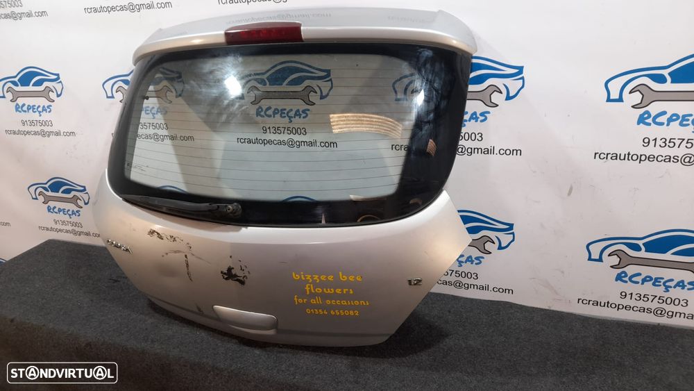 PORTA TAMPA MALA OPEL CORSA D S07 3 PORTAS 93191543 FECHO PUXADOR MOTOR VIDRO 3º STOP - 4