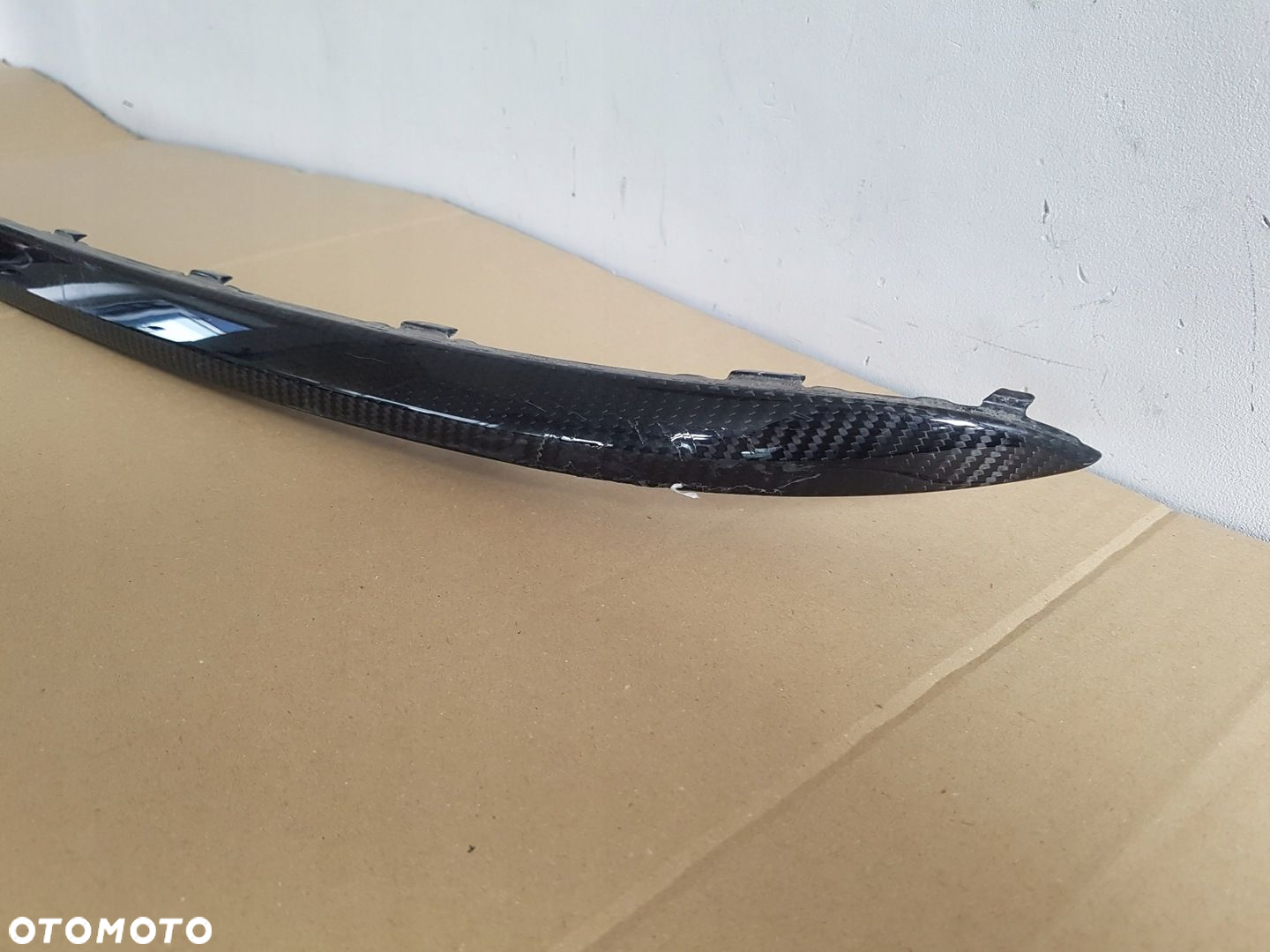 AUDI Q8 listwa zderzaka carbon karbon 4M8807791B - 3