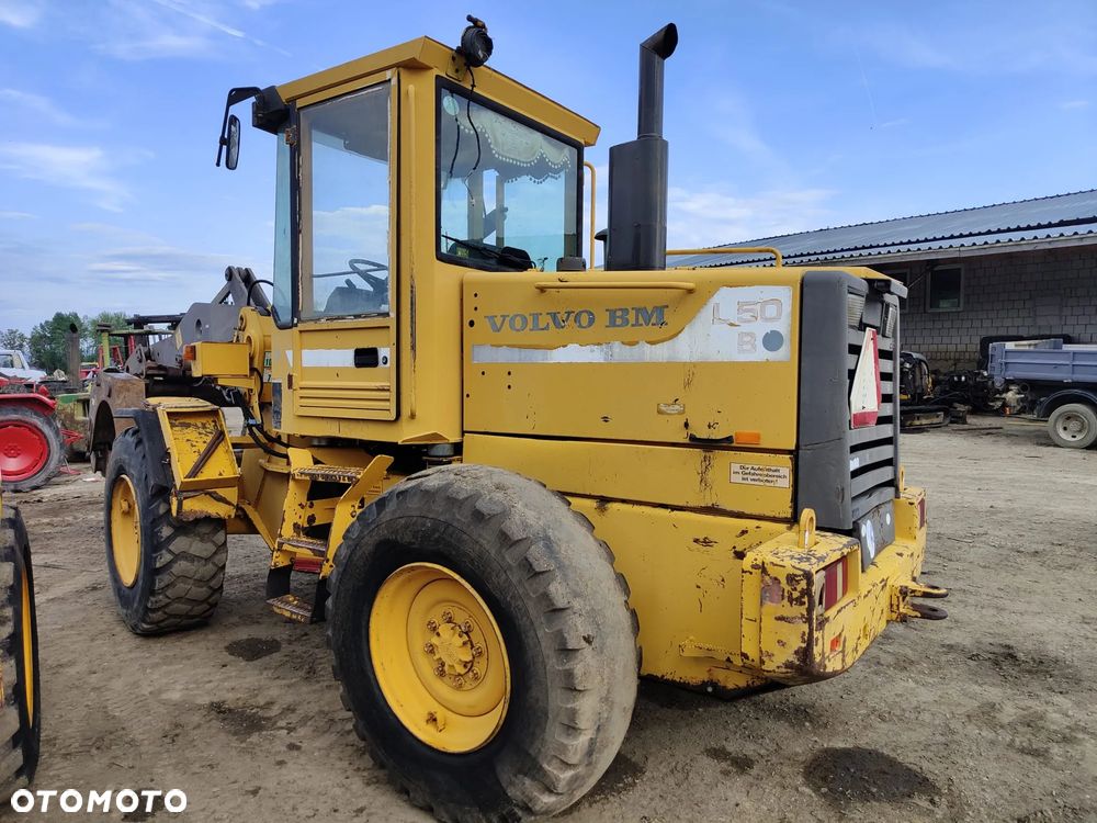 Volvo Ładowarka Kołowa Przegubowa VOLVO BM L50B L50 B z Chwytakiem Hydraulicznym - 5