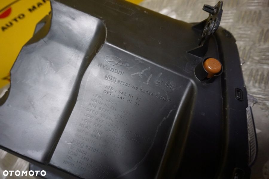 HYUNDAI TUCSON 2021- REFLEKTOR LAMPA FULL LED LEWA (J20L) USA - 8