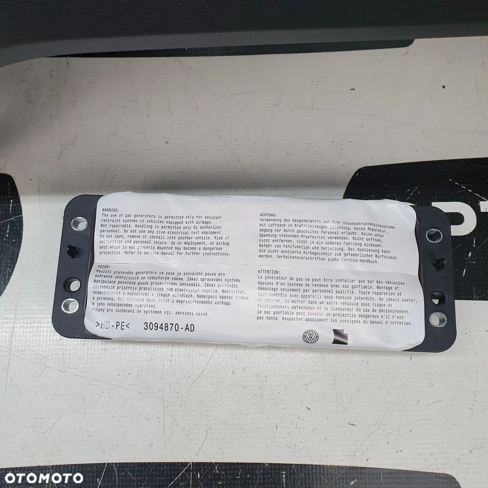 VW T-CROSS TCROSS LIFT DESKA ROZDZIELCZA KONSOLA KOKPIT PULPIT PODUSZKI AIRBAG AIR BAG PASY KIT SET - 5