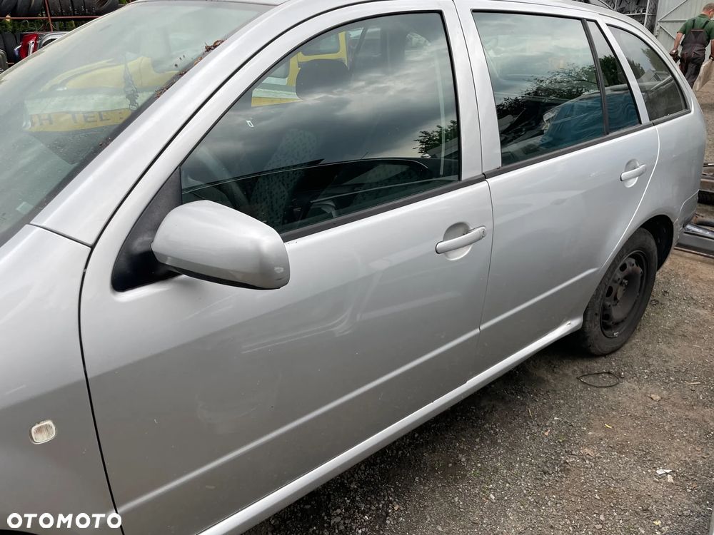 DRZWI LEWY PRZÓD SKODA FABIA I LIFT FL LF7T - 1