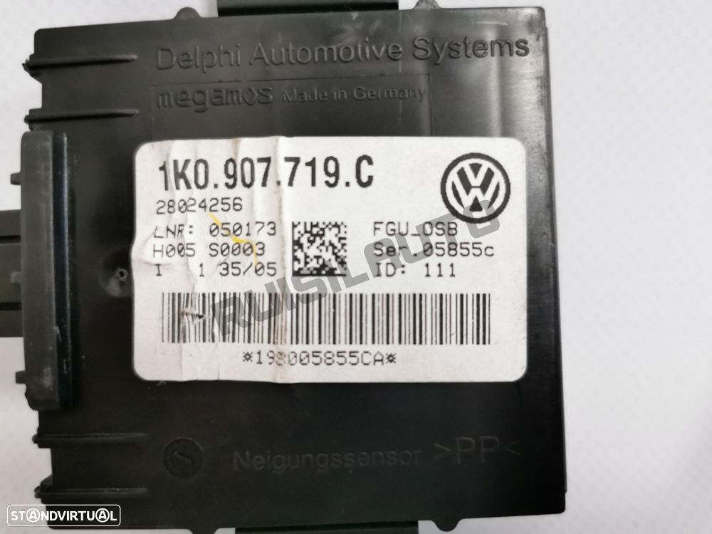 Módulo De Alarme 1k090_7719c Vw Golf V (1k) [2003_2009] 2.0 Tdi - 2