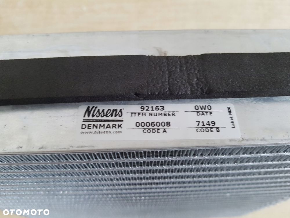 vag nissens parownik klimatyzacji 92163 - 3