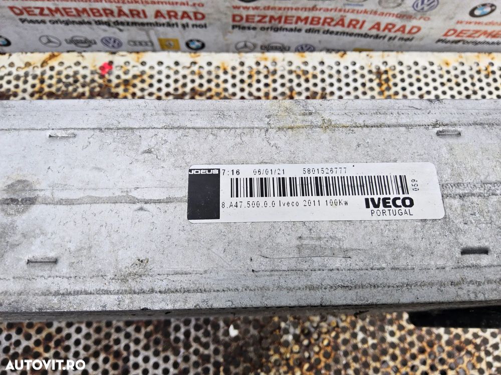 Radiator intercooler Iveco Daily 2.3 2015-2024 cod 5801526777 5802036825 - 2