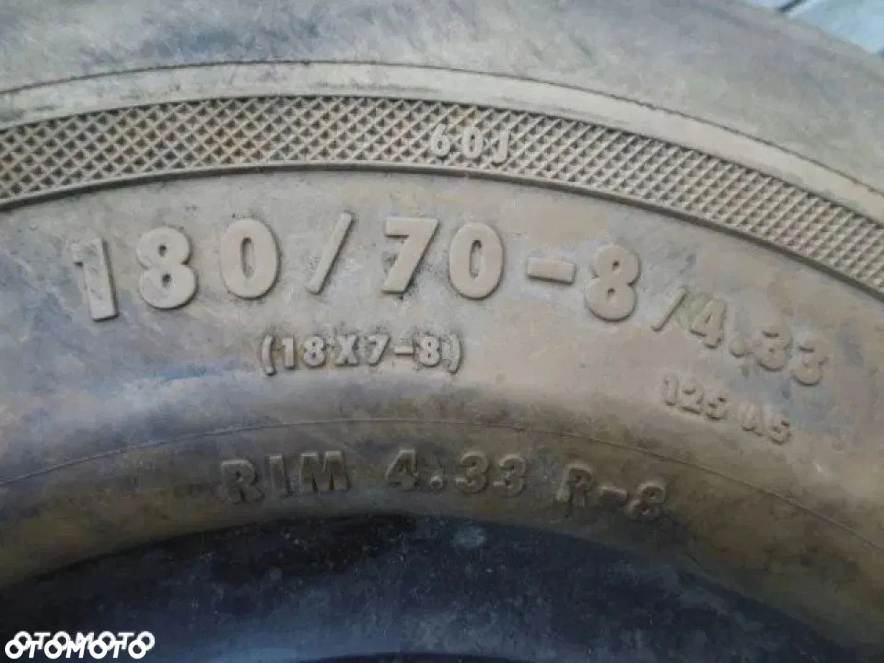 WÓZEK WIDŁOWY OPONA CONTINENTAL 180/70-8 18x7-8 - 6