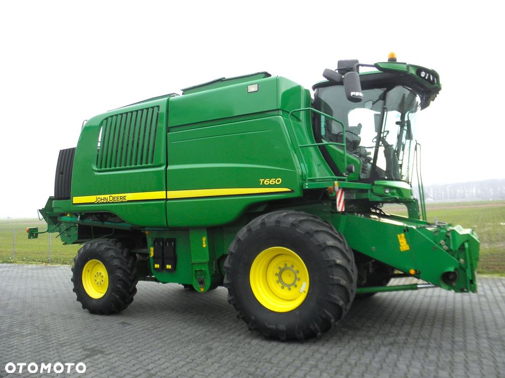 John Deere T 660 2012 Rok, heder 7,6m, Nowsza Wersja, Nie Malowany, Stan Bardzo Dobry - 4