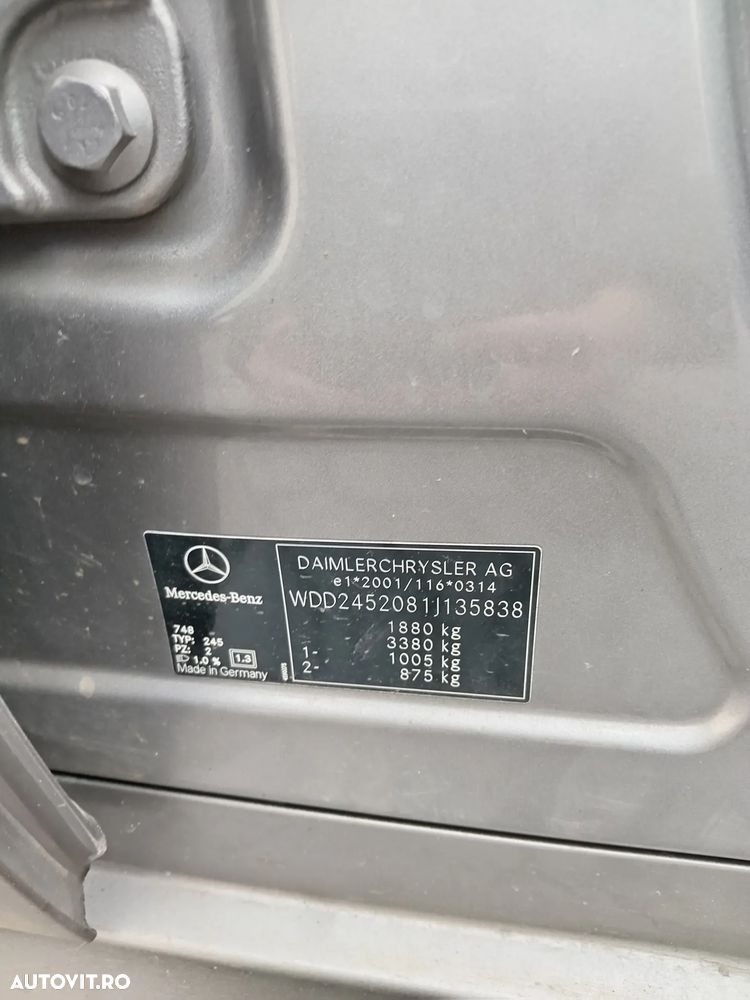 Mercedes-Benz B 180 CDI DPF - 5