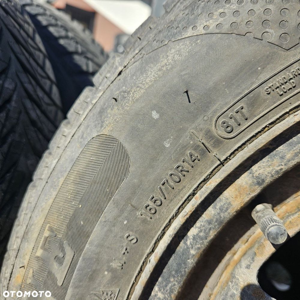 Koła M+S 165/70 R14 / Skoda Fabia I / VW Polo IV fegi opony - 9