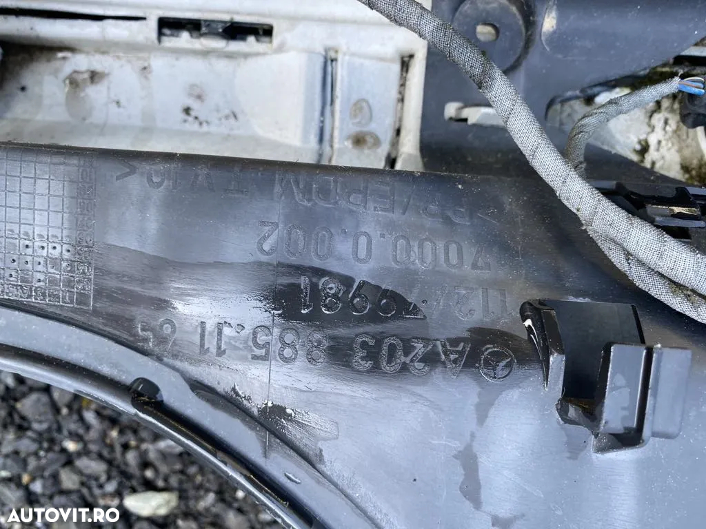 bara spate mercedes c class w203 model cu senzori - 3