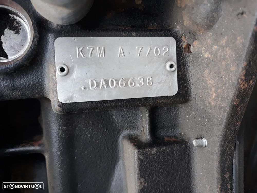 MOTOR COMPLETO RENAULT MEGANE I 1996 -K7M 702 - 3