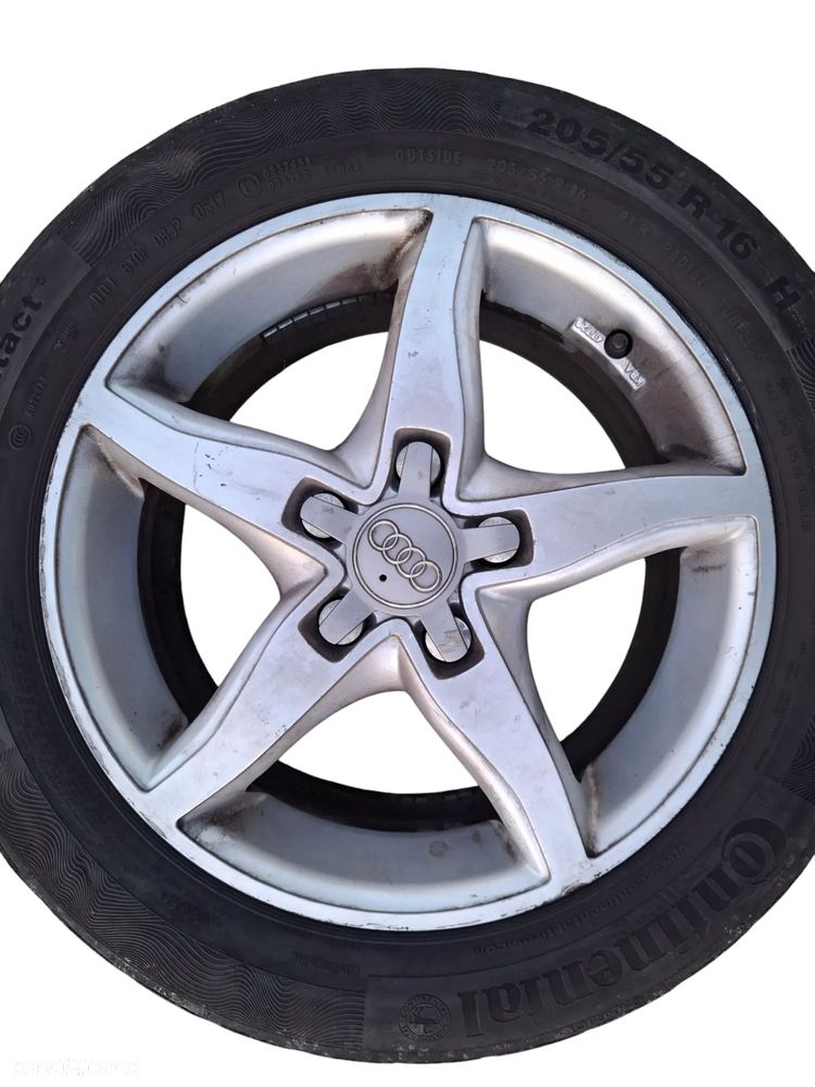 FELGI ALUMINIOWE KOLA R16 AUDI A3 A4 A6 S-LINE 5X112 ET38 SLASK WYSYLKA - 2
