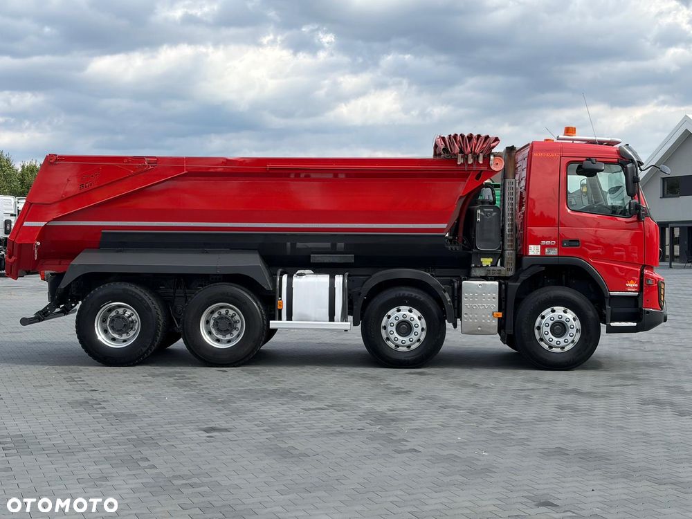 Volvo VOLVO FMX 380 / 8x4 / 13LITROWY SILNIK / EURO 5 / WYWROTKA TYLNOZSYPOWA / KAMERA COFANIA / SERWISOWANA / SPROWADZONA - 11